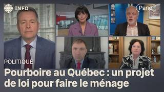 Québec sattaque au cassetête des pourboires  Mordus de politique [upl. by Arretahs]