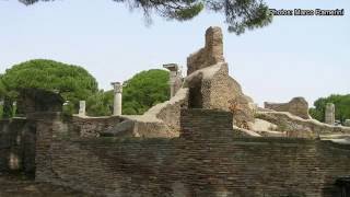 Rome Day Trip Ostia Antica Ruins and Beach Lido  Day 13  Two Weeks in Italy [upl. by Artinahs]