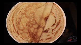 Recette inratable de crêpes salée [upl. by Hedaza]