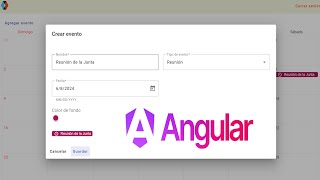 Proyecto final angular y auth0  Construyendo un calendario de eventos [upl. by Zahavi]