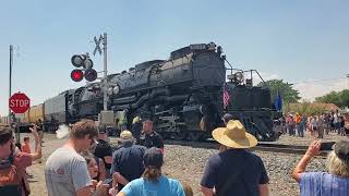 UP 4014 Big Boy Western Tour train stopped in Lovelock Nevada  part 2 [upl. by Alva699]