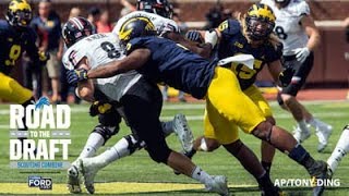 Prospects from Michigan schools talk draft [upl. by Atiuqehc100]