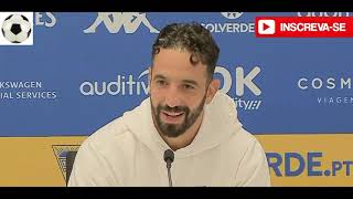 Conferencia Ruben Amorim Pos jogo Estoril vs Sporting [upl. by Zuckerman]