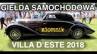 Złomnik giełda samochodowa w Villa dEste 2018 [upl. by Yregerg]