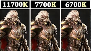 Intel I7 11700K vs 7700K vs 6700K  1080P 1440P Ultrawide 4K [upl. by Salisbury849]