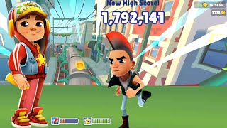 SUBWAY SURFERS PLANT INVASION 2024  GAMEPLAY TILL GET CAUGHT NEW HIGH SCORE SPIKE [upl. by Hiro]