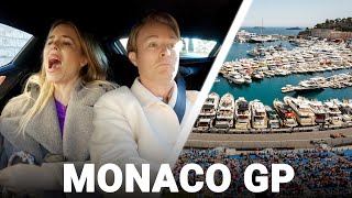 MONACO GP Vivians First Rimac Hypercar Acceleration  Nico Rosberg F1 [upl. by Eiramit]