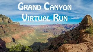 Grand Canyon National Park Virtual Rim to River Run Down South Kaibab Trail 4k [upl. by Ainevuol]