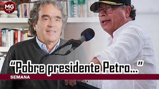 quotPOBRE PRESIDENTE PETROquot 🔴 Fuertes Críticas Sergio Fajardo al Presidente [upl. by Kcim]