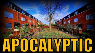 A Deserted Housing Estate Where Only A Few Residents Remain  Gerards Bridge Estate St Helens [upl. by Gaves560]