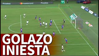 La calidad de Iniesta es infinita con este golazo sublime dio la victoria al Kobe  Diario AS [upl. by Alleuol135]