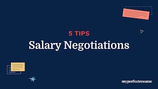 Salary Negotiation How to Secure a Higher Offer [upl. by Airdnaid]