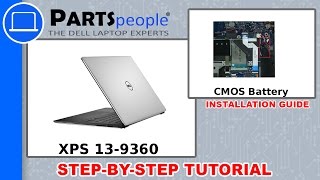 Dell XPS 139360 P54G002 CMOS Battery HowTo Video Tutorial [upl. by Giuliana760]