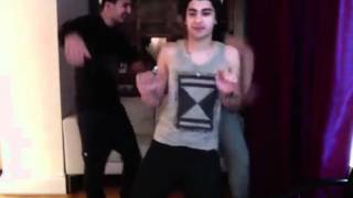 Zayn Dancing to Usher [upl. by Aicekal630]