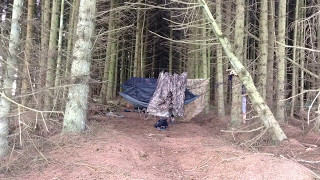 Setting up Camp in Clocaenog Forest [upl. by Piderit165]