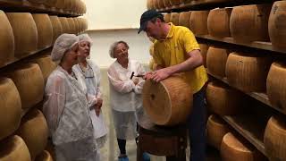 Visiting Parmesan Cheese Factory in Fidenza Italy [upl. by Singh199]