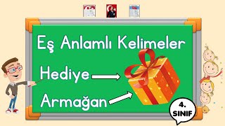 4 Sınıf  Eş Anlamlı Kelimeler [upl. by Perrins]