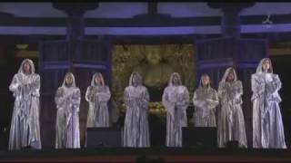 Gregorian feat Amelia Brightman  Moment Of Peace amp Arrival Live at Toshodaiji in Japan [upl. by Dorehs380]