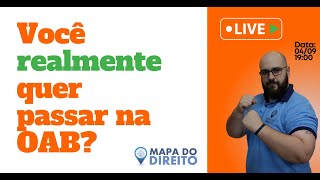 Você realmente quer passar na 1ª fase da OAB [upl. by Ahsyle]