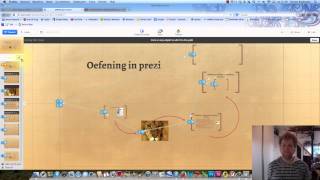 prezi 5 toevoegen en verwijderen van frames in combinatie met invoegen youtube video [upl. by Ardet]