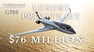 Gulfstream’s G700  World’s Biggest Private Jet  Billionaire Luxury Lifestyle Motivation 2021 [upl. by Cyler]