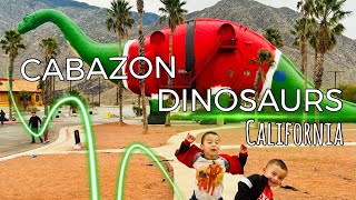 Worlds Biggest Dinosaurs  Cabazon Dinosaurs California [upl. by Halla421]