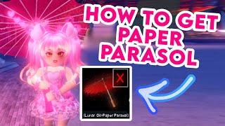 How To Get Lunar Oil Paper Parasol Royale High Lunar New Year and Valentines Update 2022 [upl. by Leis]