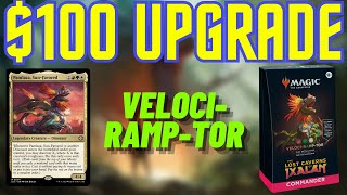 VelociRampTor Upgrade  Improving the Precon Commander Deck with 100 [upl. by Sitoel]