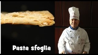 Come fare la pasta sfoglia La ricetta dellex pasticcere [upl. by Leohcin]