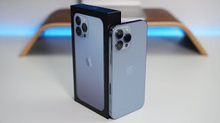 iPhone 13 Pro Max  Unboxing Setup and First Look [upl. by Yelnikcm]