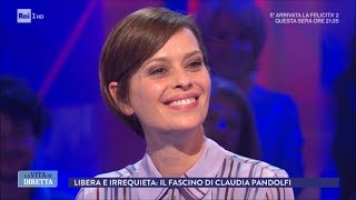 Claudia Pandolfi quotSono campionessa mondiale di gaffequot  La Vita in Diretta 21022018 [upl. by Murage838]