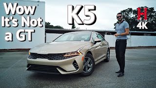 2022 Kia K5 LXS Spec Review Features and DRIVE [upl. by Sixela]