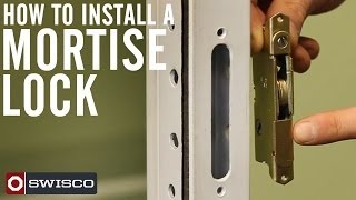 How to install the 82218 Mortise Lock [upl. by Grover780]