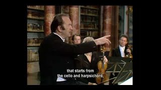 Harnoncourt on Brandenburg Concerto No2  Part 1 [upl. by Artinahs]