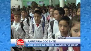 Informe  UDOCBA disconforme con la paritaria bonaerense [upl. by Nottap]