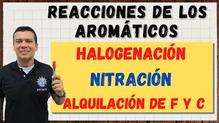 REACCIONES DE HIDROCARBUROS AROMATICOS REACCIONES DEL BENCENO QUÍMICA CON IRWIN [upl. by Neilla170]