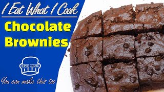 Best Chocolate Brownies Recipe  Cakey Brownies  Brownies  IEWICOOK [upl. by Alrrats]