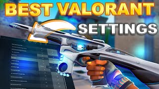 The Best Valorant settings in Valorant 2023 Best Valorant settings [upl. by Aihselat279]