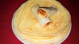 Crepes o panqueques facil rapido y economico [upl. by Eddie]