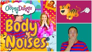 Body Noises  Fun Childrens Song  Sneezes Farts Burps Hiccups Coughs [upl. by Atelra]