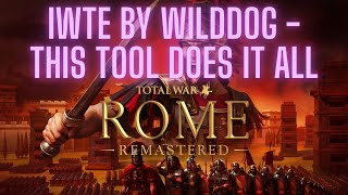 IWTE  The Tool You Need if You Want to Mod Rome Remastered and Medieval 2 [upl. by Talie]