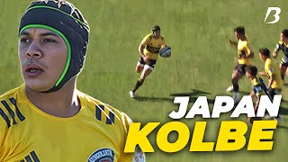 Cheslin Kolbes PreSeason Game for Tokyo Sungoliath against Urayasu DRocks 2023 [upl. by Halyhs72]