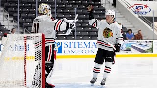 Tom Kurvers Prospect Showcase Game 2 Highlights  Chicago Blackhawks [upl. by Hyacinthie]