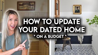 8 AFFORDABLE WAYS TO UPDATE A DATED HOME WITHOUT REMODELING [upl. by Aniled]