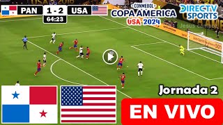 En Vivo Panamá vs Estados Unidos Ver Partido Panamá vs Estados Unidos Fecha 2 Copa América 2024 [upl. by Deming]