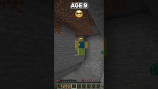 That Toxic Friend at different ages in Minecraft はいよろこんで shorts meme memes [upl. by Oz]