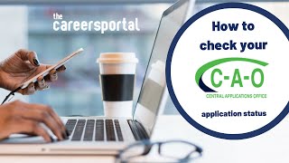 How To Check Your CAO Application Status  Careers Portal [upl. by Shirk]