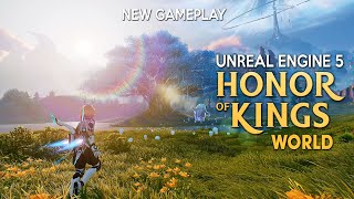 HONOR OF KINGS WORLD New Gameplay  Open World RPG in Unreal Engine 5 4K 2023 [upl. by Anivram]