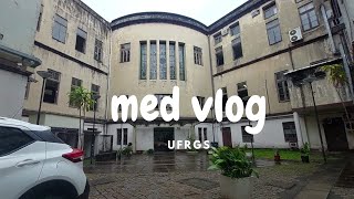 Med Vlog UFRGS  Aulas de anatomia no ICBS  estudante de medicina do primeiro ano [upl. by Bonn]