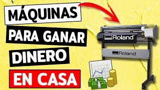 💰 Top 7 MAQUINAS que Generan DINERO desde Casa Fácilmente Míralo 👀 [upl. by Nebur]